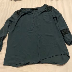 Deep green blouse
